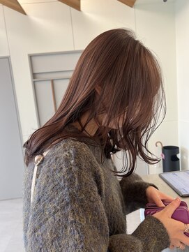 ローレンアオ(LOREN AO) ミルクティーベージュダブルカラーインナーカラーケアブリーチ