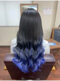 ブルー系グラデーション＊