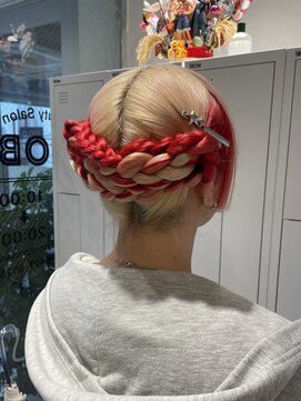 アソビセカンド 原宿(ASOBI 2nd) ダブルカラー/韓国/ブリーチ/ハイトーンカラー/