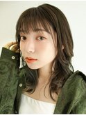 インナーグレージュ×サマーレイヤー