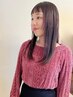 【藤澤限定】髪にうるおいトリートメント＋小顔カット9800円