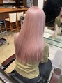 アンク クロス 池袋北口店(ANKHCROSS) ピンクカラーの憧れカラーも得意