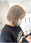 @hitoshi__sandレイヤーカット/オリーブベージュ/大阪梅田