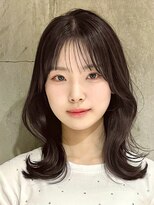 ユニコ(unico)&nbsp;韓国風/レイヤー/小顔/前髪カット/髪質改善/グレージュ/透明感