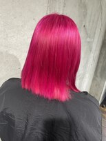 ガルボ ヘアー(garbo hair) ハイトーン ケアブリーチ フラッシュピンク 10代 20代