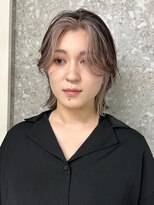 サンク 原宿 表参道(cinq)&nbsp;フェイスフレーミングインナーカラーイヤリングカラーハイライト