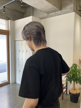 ウッド(uood) シルバー/グレー/メンズヘア