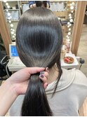 髪質改善/横須賀髪質改善/美髪/ブリーチなしカラー/縮毛矯正