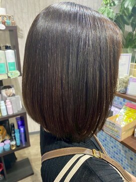 ビーチェ 小岩(Bice) モダンでスタイリッシュな前下がりボブ/トリートメント/髪質改善