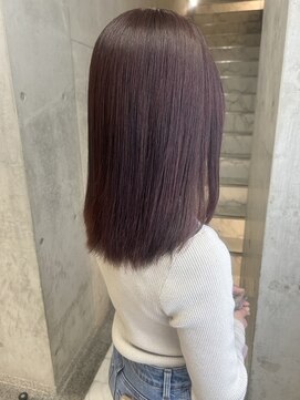 ルノン フィージュ(LUNON fieju) イメチェンヘアスタイルホワイトブロンド外ハネボブ美髪のススメ