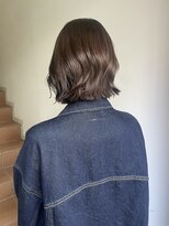 サンク 原宿 表参道(cinq)&nbsp;マロンベージュヘーゼルベージュカラー顔周りレイヤーカット