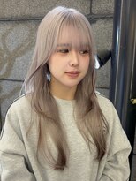 ゼスト フィーノ(ZEST fino) 犬カラー/ホワイトグレージュ/ハイトーン/ブリーチ/ベージュ