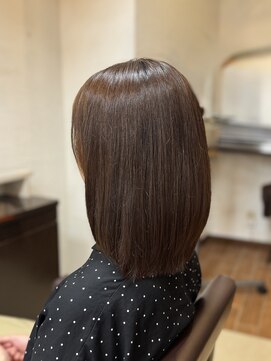 ヘアー マインド(hair MIND) 品よくまとまる内巻きロブ