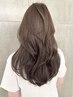 【帰省&お出かけ前に♪】ブリーチなしダブルカラー+2stepTR　￥9900