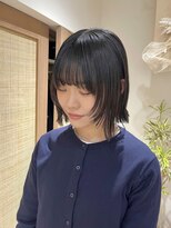 クーナバイトマト 横浜(Cuna by TOMTO)&nbsp;【KANO】レイヤーボブ  顔周りカット  ポイントカット
