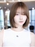 20代30代大人かわいいこなれミディくびれレイヤーベージュカラー
