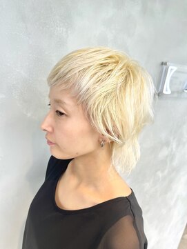 アコ(Aco) 抜きっぱなしブリーチ/外国人風カラー