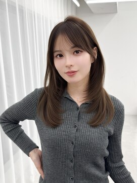 アマトウキョウスマートサロン(AMA TOKYO×Smart Salon) くびれレイヤー/顔まわりカット/レイヤーカット/小顔ヘア