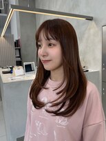 ザザ ZA/ZA 茗荷谷&nbsp;ぱっつん前髪／顔周りレイヤー