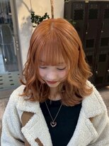 ヲタク(wotaku.)&nbsp;オレンジベージュコーラルオレンジ暖色カラーハイトーンカラー