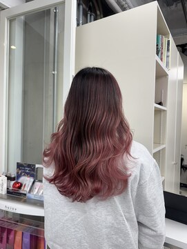 アライブ ハラジュク(ALIVE harajuku) 【ALIVE yu-ki ブリーチ ダブルカラー バレイヤージュ】