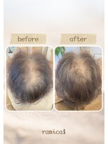 ラミカル(ramical)&nbsp;ヘアループ　増毛エクステ５００本