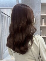 ポジ(poji)&nbsp;切りっぱなしボブ　質感ストレート　カット　顔まわり　艶髪