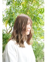 チェロ 中町(CHERO)&nbsp;★美髪透明感カラー＃髪質改善＃グレージュ＃フェミニンロング