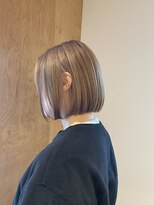 リノア 鵠沼海岸(LINOA)&nbsp;似合わせカット　ボブ×ハイトーン