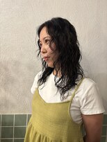 ニーム 栄(nimes) kaon ロングパーマ ロングレイヤーパーマ