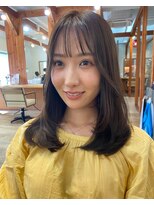 ジルフラン(JILL franc) アッシュベージュ3/9レイヤーカット