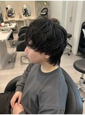 毛流れがキマるフェザーパーマ