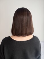 エニー 栄(Any) ボブ×オリーブベージュ