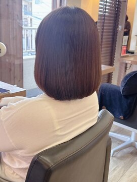 アミーベル クレール(AMI a BELLE Clair) 【287.カラー×髪質改善】縮毛矯正・白髪染め・ショートカット♪