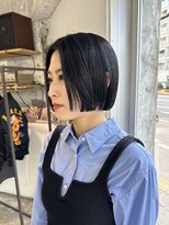 セッション(SESSION) 透ける黒髪/ミニボブ