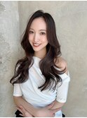 あむstyle 前髪なし大人くびれレイヤー　20代30代 新宿面長丸顔