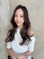 アフロート ルヴア(AFLOAT RUVUA) あむstyle 前髪なし大人くびれレイヤー 20代30代 新宿面長丸顔