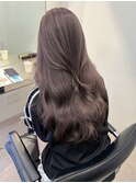 渋谷ミルクティーベージュハイトーングレージュ透明感カラー韓国