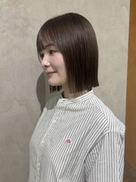 カイコヘアーアンドアートスタジオ(kaiko hair&art studio) 切りっぱなしボブ