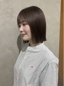カイコヘアーアンドアートスタジオ(kaiko hair&art studio) 切りっぱなしボブ