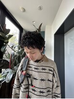 ビハインドザカーテン(BEHIND THE CURTAIN)&nbsp;メンズショート×癖毛風ぱーま