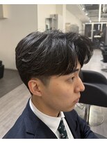 become men's hair 名駅EAST【10月3日 NEW OPEN(予定)】&nbsp;ナチュラルセンターパート/大人ヘア/毛流れ/韓国ヘア/名古屋