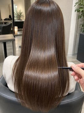 テーラヘアー 我孫子店(TELA HAIR) 【柔らかブラウン】ナチュラル艶ストレート