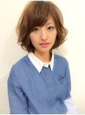 Nanpu 誰でも大人可愛くなれちゃう☆ふんわりウェーブボブ◎20代