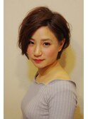 ナチュふわショートボブ