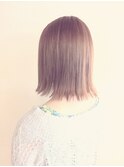 切りっぱなしボブ