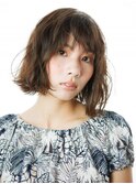 カジュアルフェミニンセミウェットボブ
