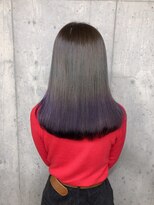 サロンドミルク 原宿(salon de MiLK)&nbsp;グラデーションアクセントカラーパープル