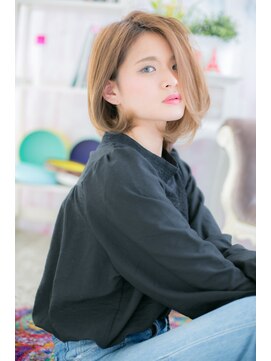 ミック 日暮里店(miq) グラデーションカラーでオトナ・キレイ・ミディa