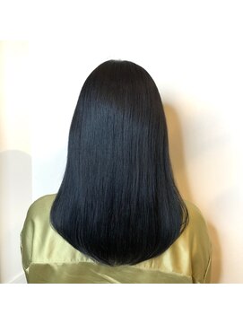 リプク(Rip-Ku18) 【四ツ橋】艶感溢れる♪ブルーブラック×pimヘアエステ☆